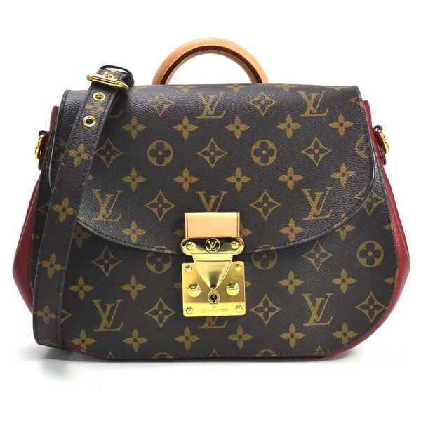 98661a Louis Vuitton Eden MM 2Way Bag Monogram Canvas Red Brown