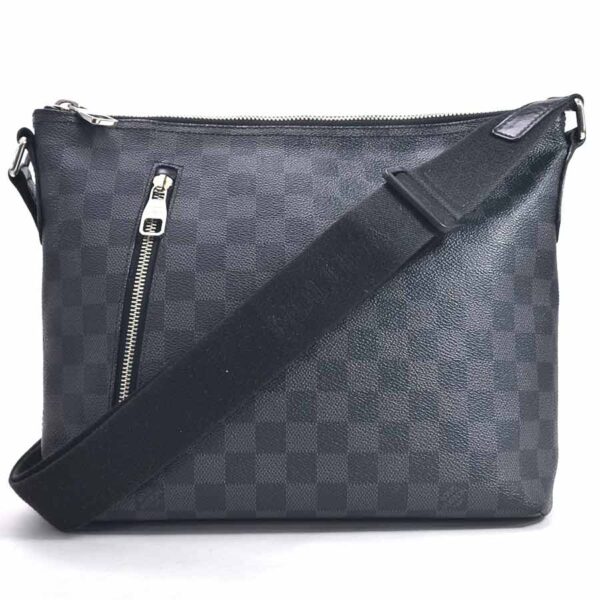 98670a Louis Vuitton Mick PM Crossbody Bag Damier Canvas Gray