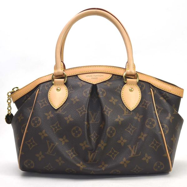 98679a Louis Vuitton Tivoli PM Handbag Monogram Canvas Brown