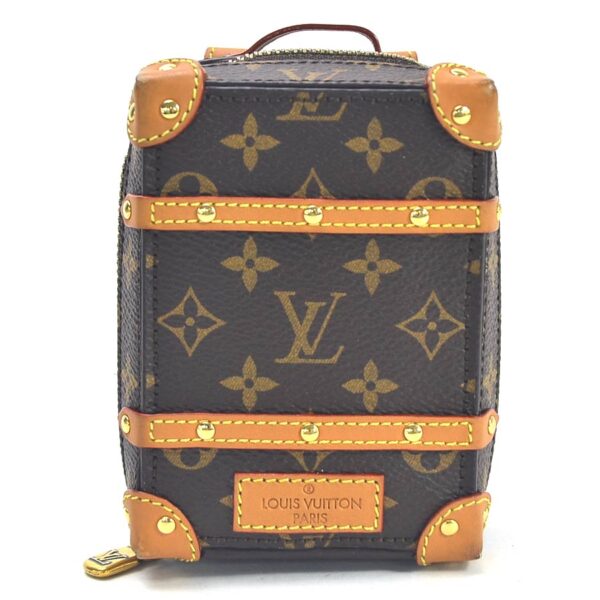 98700a Louis Vuitton Porte Cle Backpack Keychain Monogram Canvas Brown