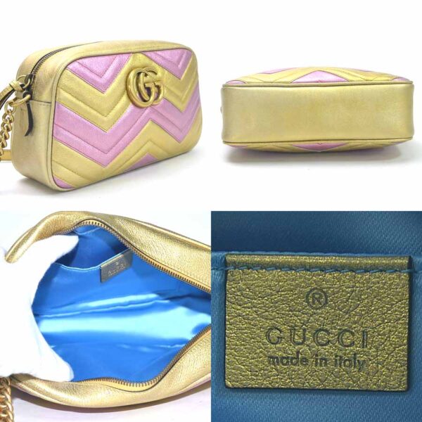 98703a 1 Gucci GG Marmont Shoulder Bag Leather