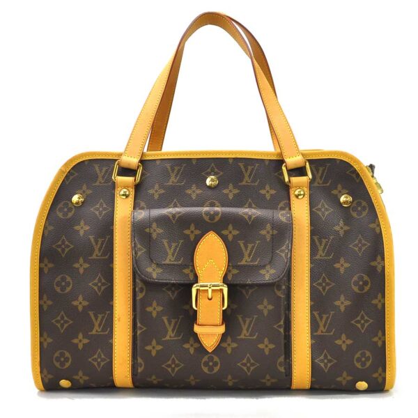 98779a Louis Vuitton Sac Baxter GM Monogram Canvas Shoulder Bag Brown