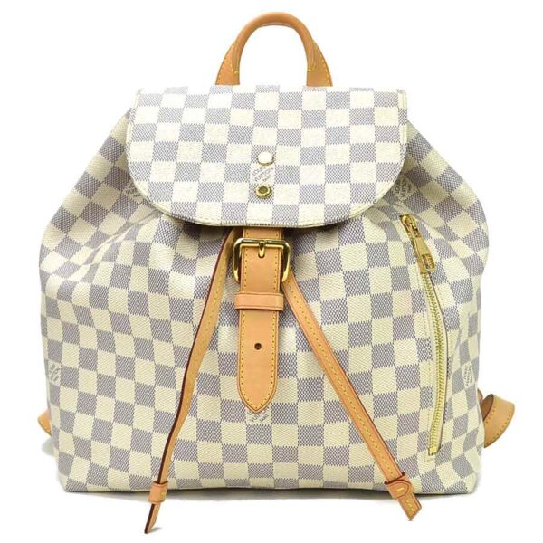 98810a Louis Vuitton Speron Damier Canvas Backpack White