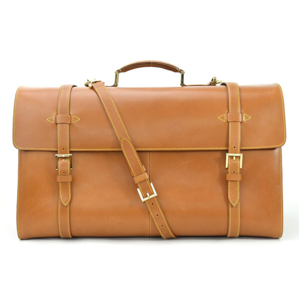 98826a Louis Vuitton Nomad Leather Travel Bag Caramel