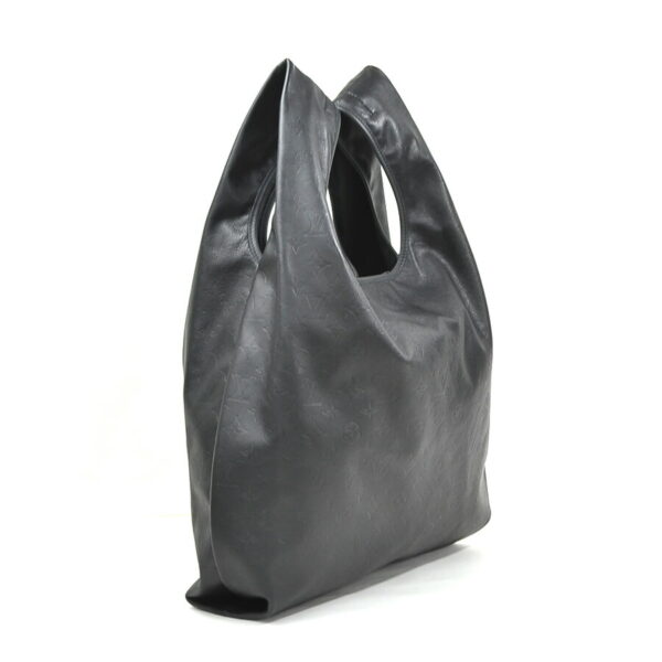 98931g 2 Louis Vuitton Shadow Leather Tote Bag Black