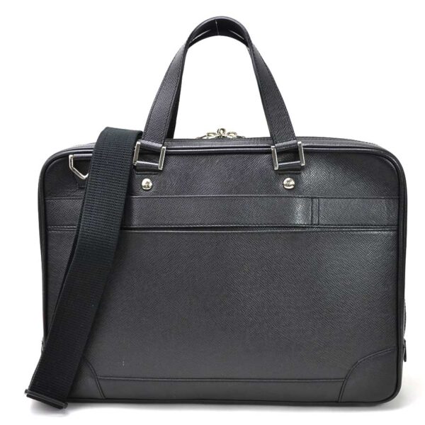 98946a Louis Vuitton Alexander Taiga Leather Business Bag Black