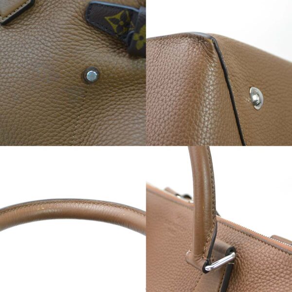 98976a 4 Louis Vuitton Doctors Taurillon Leather Bag Brown