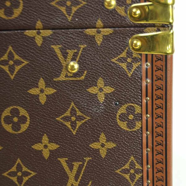 99059a 2 Louis Vuitton Boite Flacon Monogram Canvas Case Brown