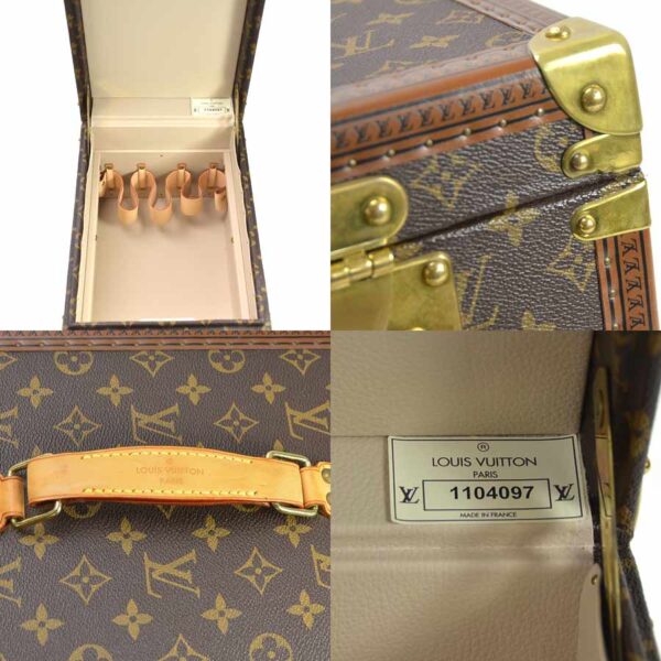 99059a 4 Louis Vuitton Boite Flacon Monogram Canvas Case Brown