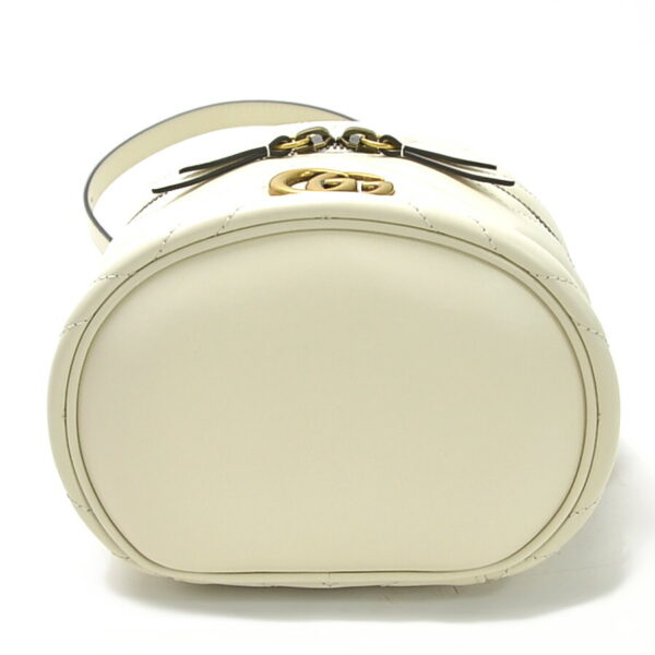 99061a 3 Gucci Mini Backpack Leather White