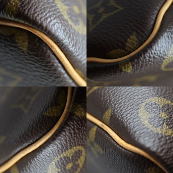 9930 8 Louis Vuitton Keepall 50 Monogram Canvas Bag Brown