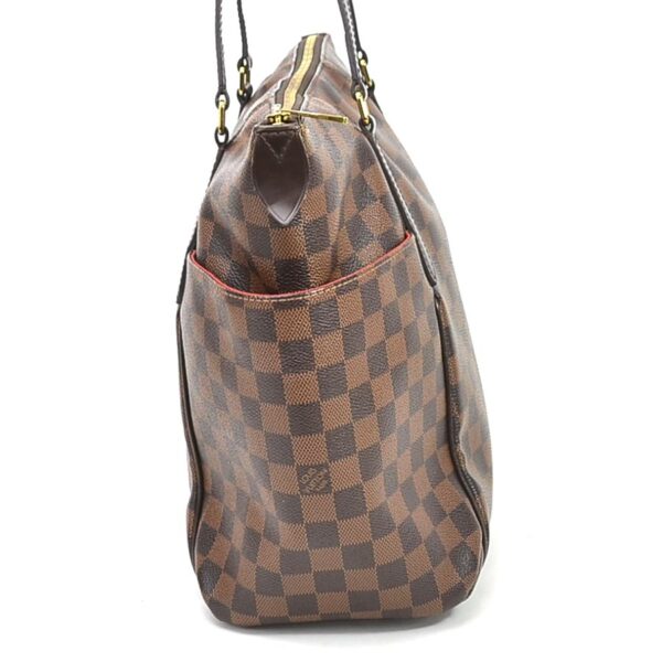 99349a 1 Louis Vuitton Totally MM Damier Canvas Tote Bag Brown