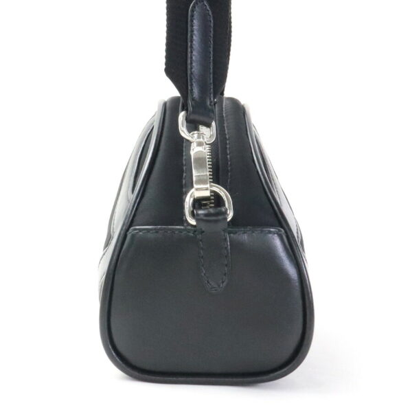 99571g 1 Prada Crossbody Shoulder Bag Nylon Leather Black