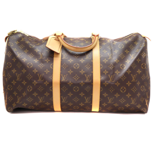 996 1 Louis Vuitton Keepall 50 Bag Monogram Canvas Brown