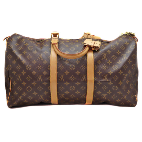 996 2 Louis Vuitton Keepall 50 Bag Monogram Canvas Brown