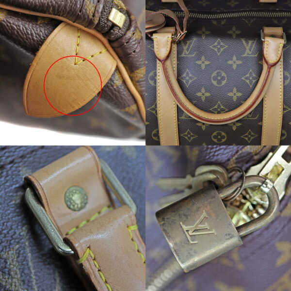 996 7 Louis Vuitton Keepall 50 Bag Monogram Canvas Brown