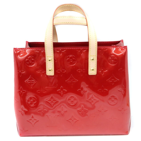 9965 Louis Vuitton Lead PM Handbag Monogram Vernis Red