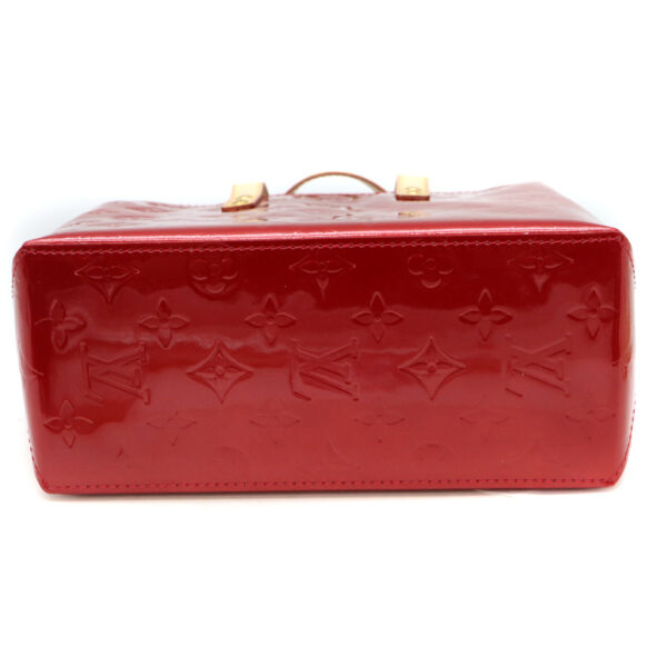 9968 Louis Vuitton Lead PM Handbag Monogram Vernis Red