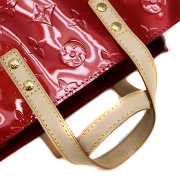 9972 Louis Vuitton Lead PM Handbag Monogram Vernis Red