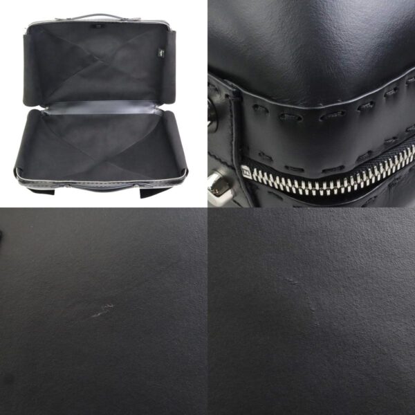 99939k 5 c Fendi Bag Large Suitcase Leather Black