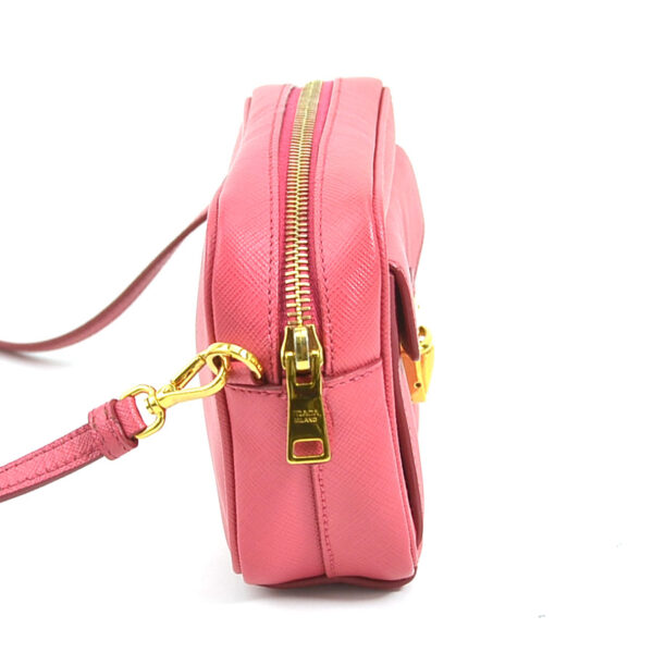 a0103 1 Prada Crossbody Shoulder Bag Leather Pink