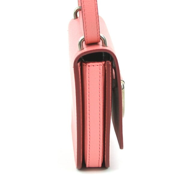 a0235 1 Burberry Leather Crossbody Shoulder Bag Pink