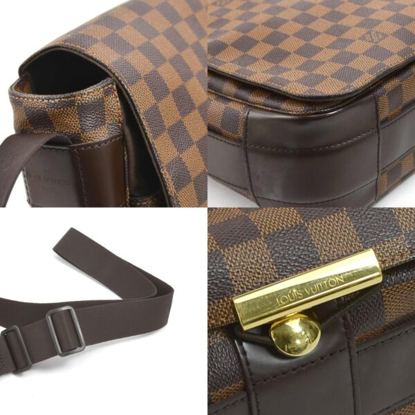 a0258 5 c Louis Vuitton Crossbody Shoulder Bag Damier Bastille Brown Canvas