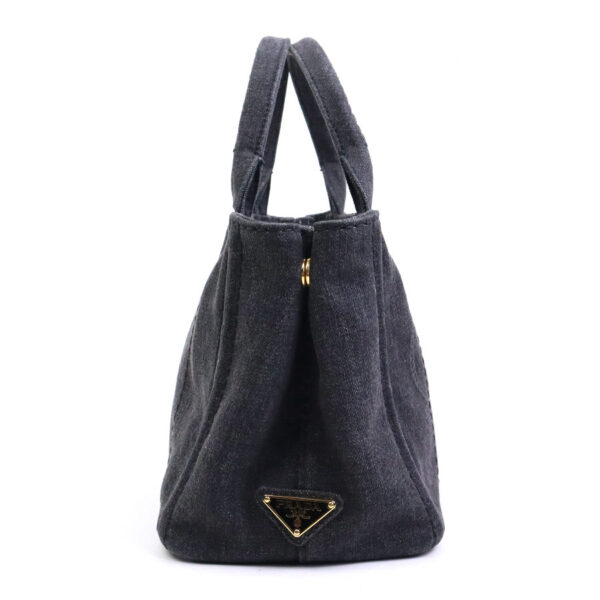 a0445 1 Prada Shoulder Bag Denim Black