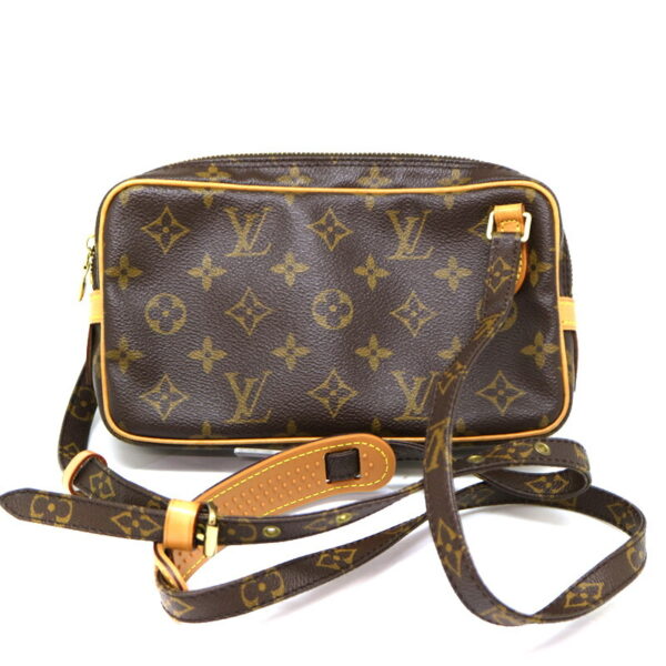 a1 2 Louis Vuitton Pochette Marly Bandouliere Shoulder Bag Monogram Brown