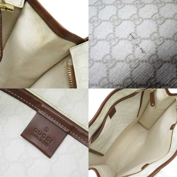 a1764 2 Gucci Handbag GG Supreme Ivory