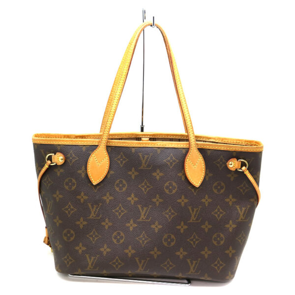 a2008222 2 Louis Vuitton Neverfull PM Tote Bag Monogram Canvas Brown