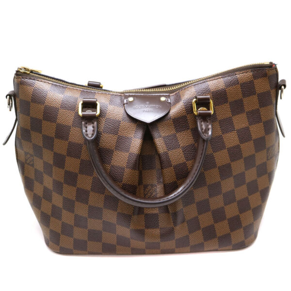 a2008260 1 Louis Vuitton Sienna PM Handbag Damier Ebene Brown