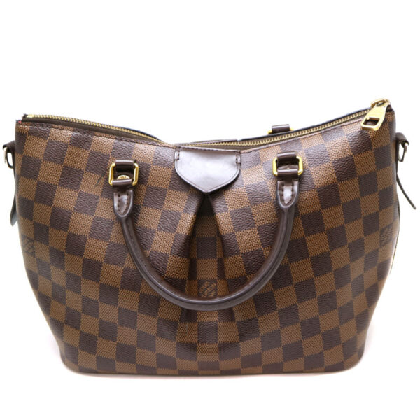 a2008260 2 Louis Vuitton Sienna PM Handbag Damier Ebene Brown