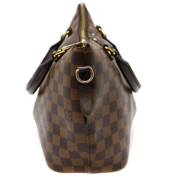 a2008260 4 Louis Vuitton Sienna PM Handbag Damier Ebene Brown