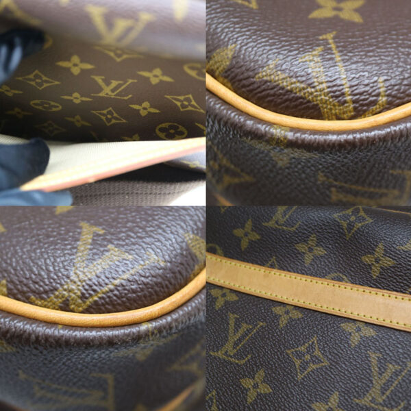 a2008314 7 Louis Vuitton Reporter PM Shoulder Bag Monogram Canvas Brown