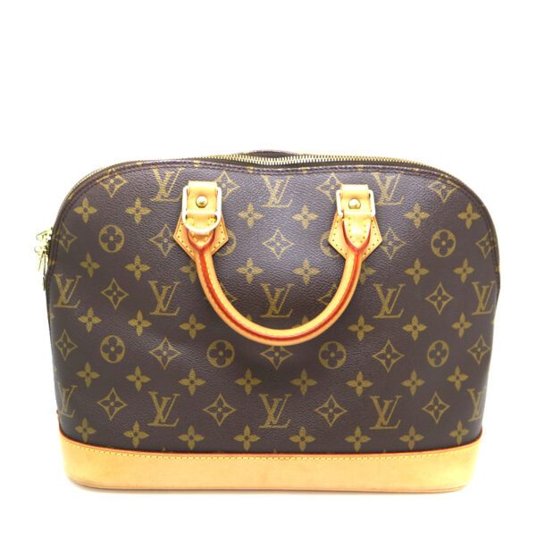 a2008342 2 Louis Vuitton Alma Handbag Monogram Canvas Brown