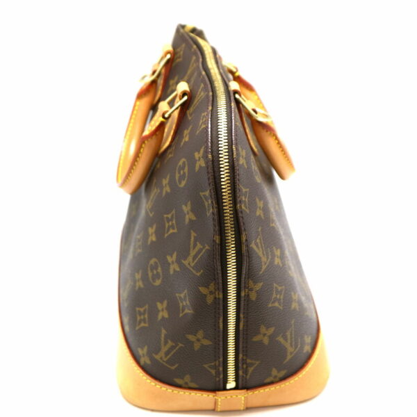 a2008342 4 Louis Vuitton Alma Handbag Monogram Canvas Brown