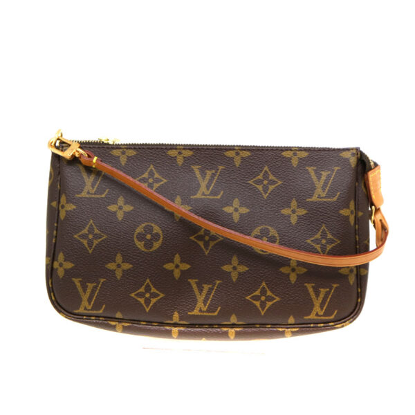 a2008383 2 Louis Vuitton Pochette Accessory Pouch Monogram Canvas Brown