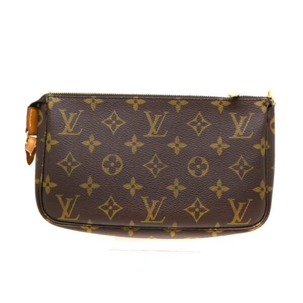 a2008383 3 Louis Vuitton Pochette Accessory Pouch Monogram Canvas Brown