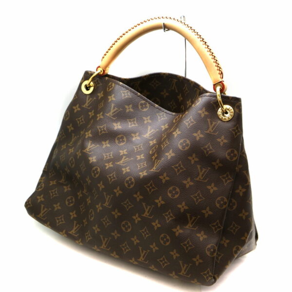 a2008401 1 Louis Vuitton Artsy MM Handbag Monogram Canvas Brown