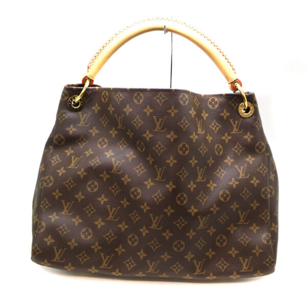 a2008401 3 Louis Vuitton Artsy MM Handbag Monogram Canvas Brown