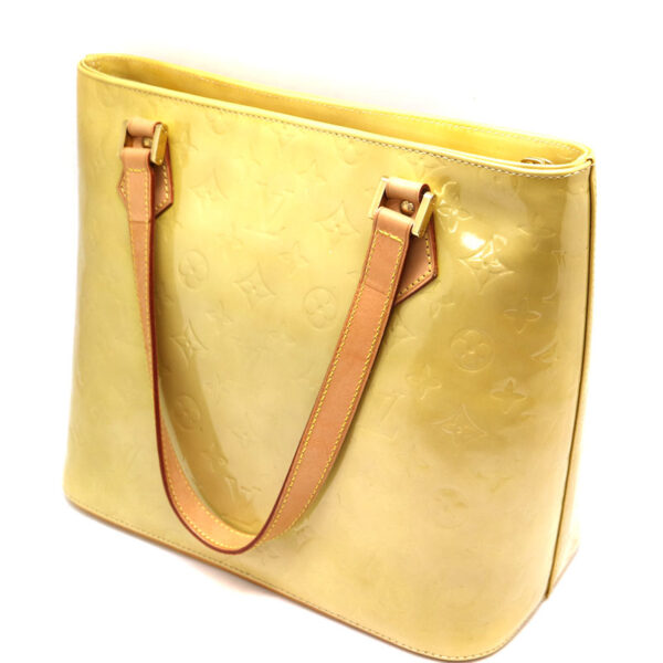 a2008546 1 Louis Vuitton Houston Handbag Monogram Vernis Jaune Yellow