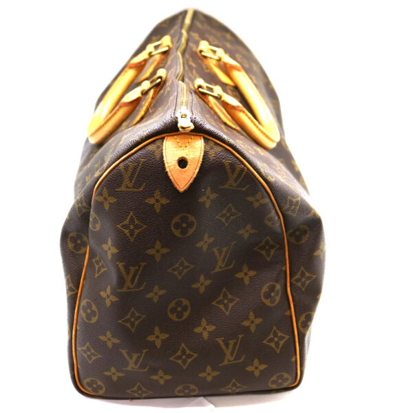 a2008551 5 Louis Vuitton Speedy 40 Handbag Monogram Canvas Brown