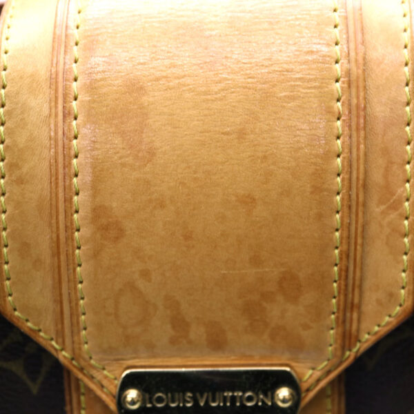 a2008597 10 Louis Vuitton Greet Handbag Monogram Canvas Brown