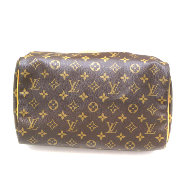 a2008680 6 Louis Vuitton Speedy 30 Handbag Monogram Canvas Brown