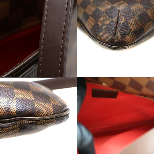 a2008683 7 Louis Vuitton Bloomsbury PM Shoulder Bag Damier Ebene Brown