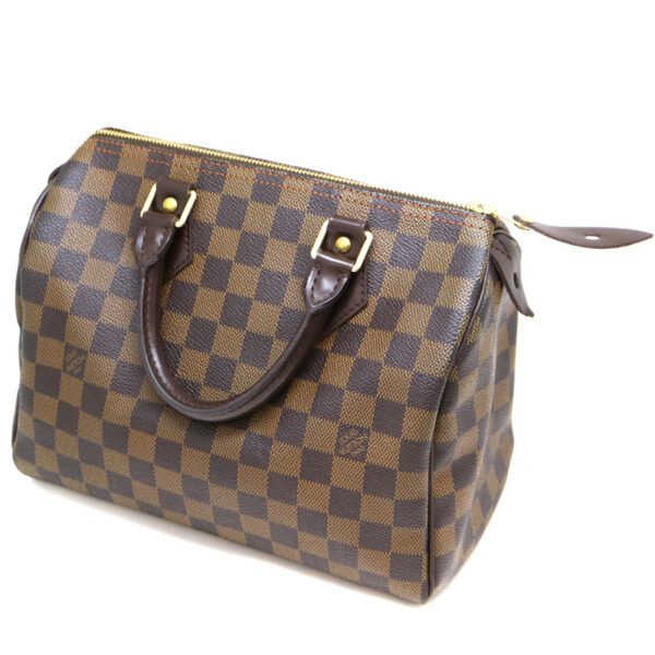 a2008684 1 Louis Vuitton Speedy 25 Handbag Damier Ebene Brown