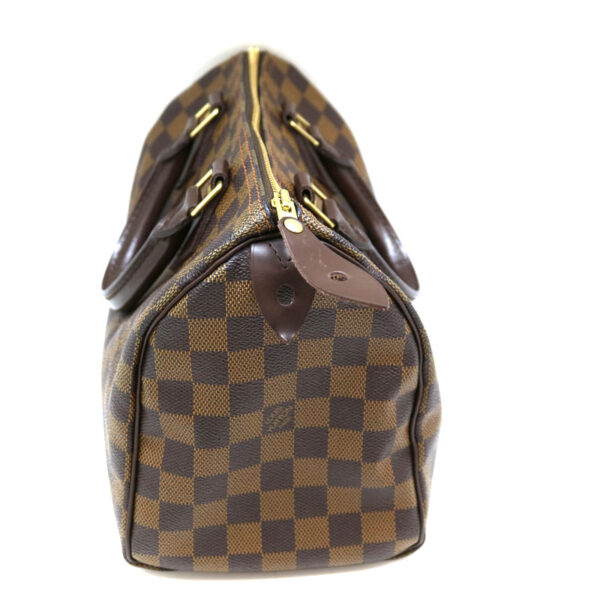 a2008684 3 Louis Vuitton Speedy 25 Handbag Damier Ebene Brown