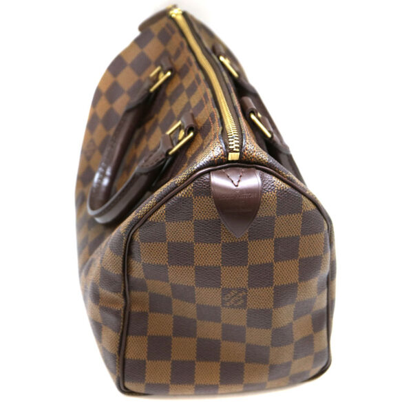 a2008684 4 Louis Vuitton Speedy 25 Handbag Damier Ebene Brown