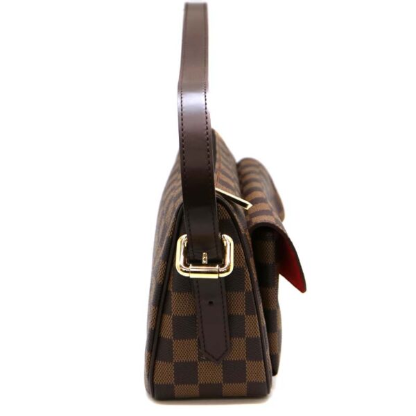 a2008685 4 Louis Vuitton Ravello GM Shoulder Bag Damier Canvas Ebene Brown